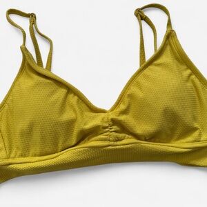 Shade & Shore Mustard Yellow One Piece Swimsuit